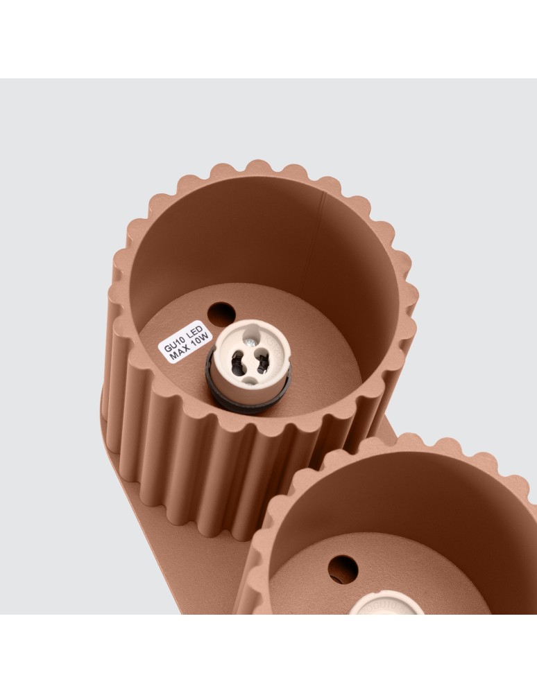 Sollux Plafon AURA 2 mocca GU10 SL.1805