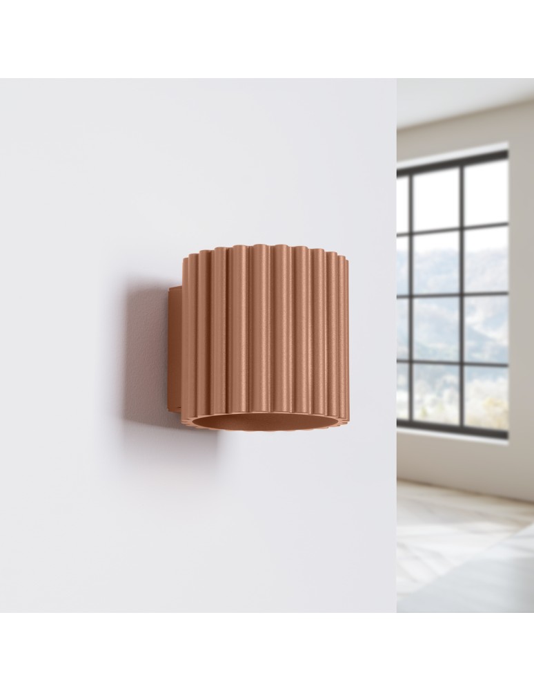 Wall lamps - Sollux Wall lamp AURA mocca G9 SL.1806 - product kolory-swiatla.pl 2