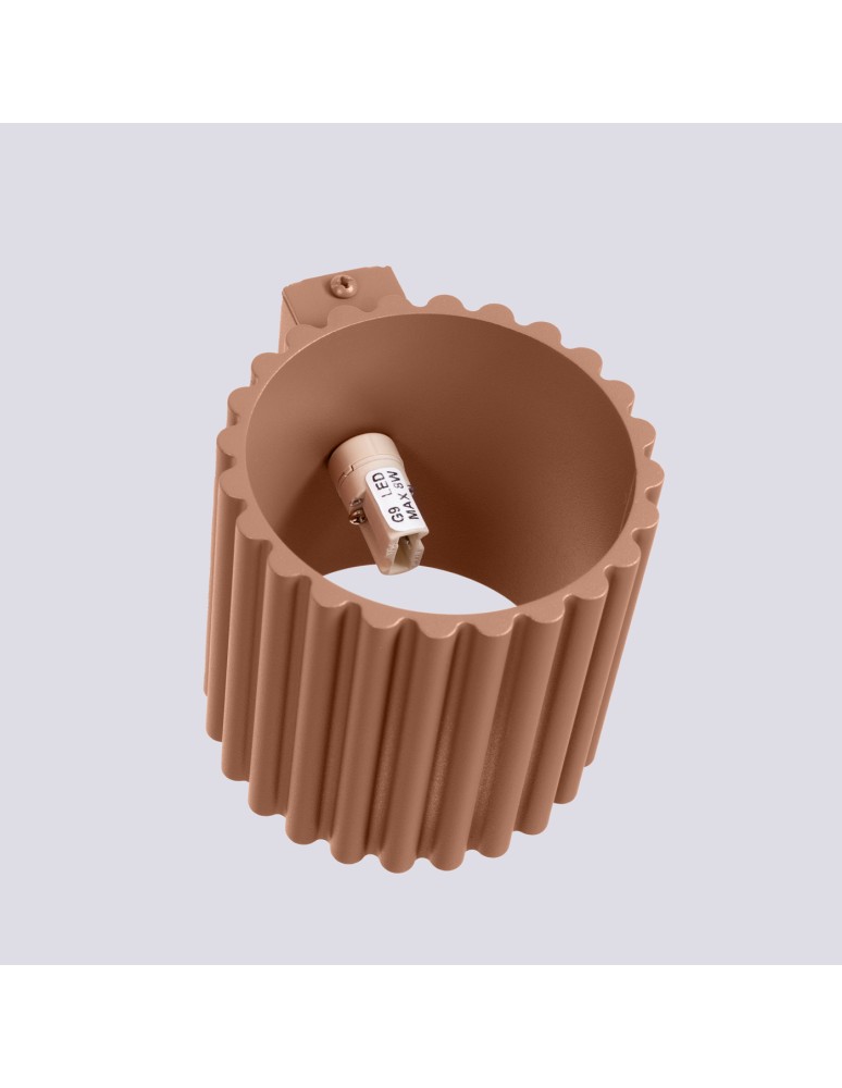 Wall lamps - Sollux Wall lamp AURA mocca G9 SL.1806 - product kolory-swiatla.pl 7