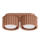 Ceiling lamps - Sollux Plafond AURA 2 mocca Gx53 SL.1808 - product 1