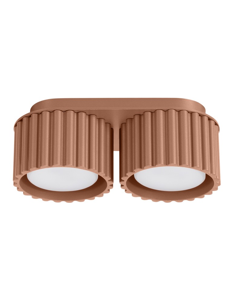 Ceiling lamps - Sollux Plafond AURA 2 mocca Gx53 SL.1808 - product kolory-swiatla.pl 1