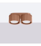 Ceiling lamps - Sollux Plafond AURA 2 mocca Gx53 SL.1808 - product 2