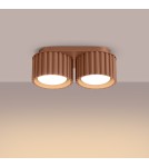 Ceiling lamps - Sollux Plafond AURA 2 mocca Gx53 SL.1808 - product 3