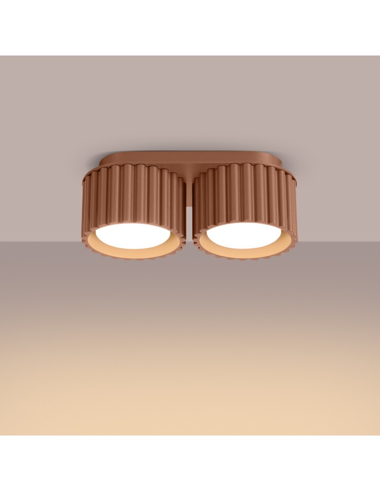 Sollux Plafon AURA 2 mocca Gx53 SL.1808