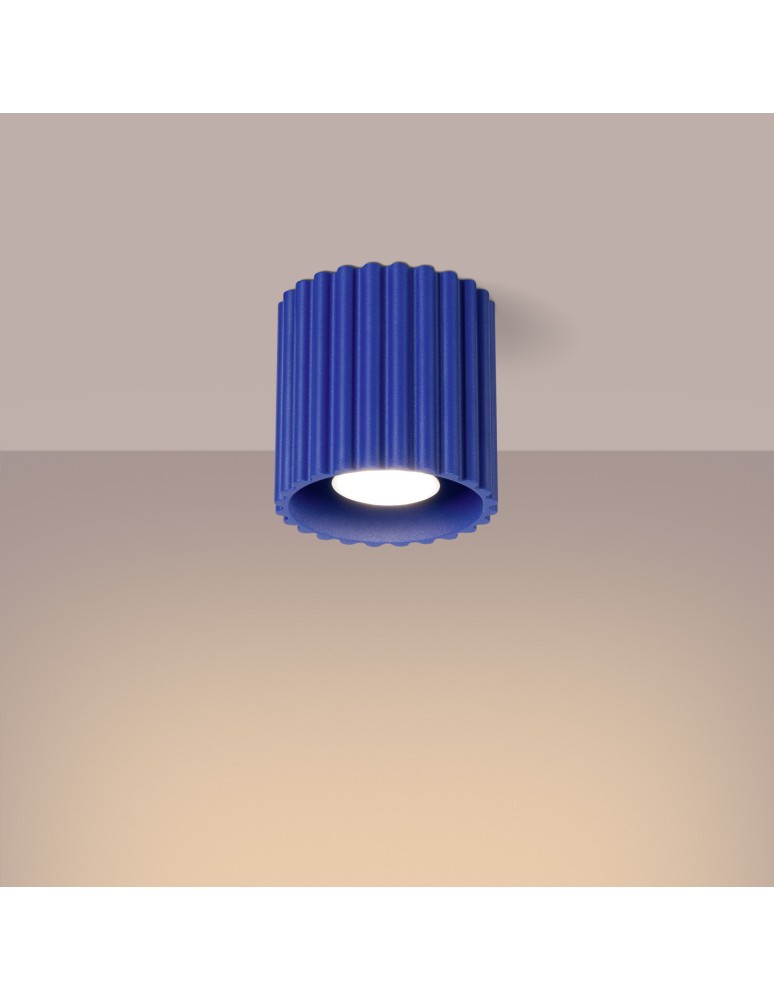 Ceiling lamps - Sollux Plafond AURA 1 ultramarine GU10 SL.1809 - product kolory-swiatla.pl 3