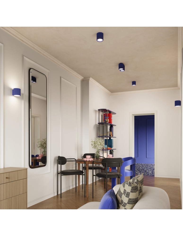 Ceiling lamps - Sollux Plafond AURA 1 ultramarine GU10 SL.1809 - product kolory-swiatla.pl 10