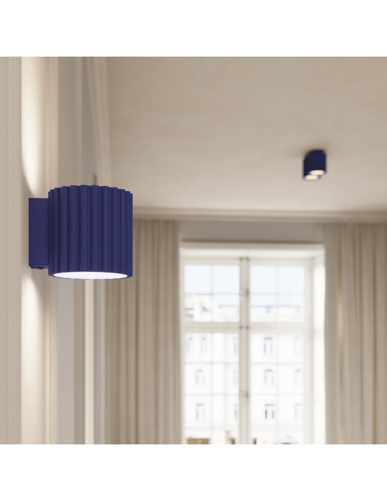 Ceiling lamps - Sollux Plafond AURA 1 ultramarine GU10 SL.1809 - product kolory-swiatla.pl 11