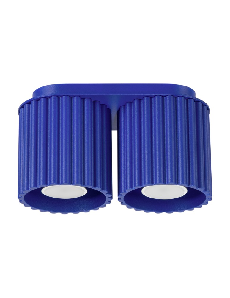 Ceiling lamps - Sollux Plafond AURA 2 ultramarine GU10 SL.1810 - product kolory-swiatla.pl 1
