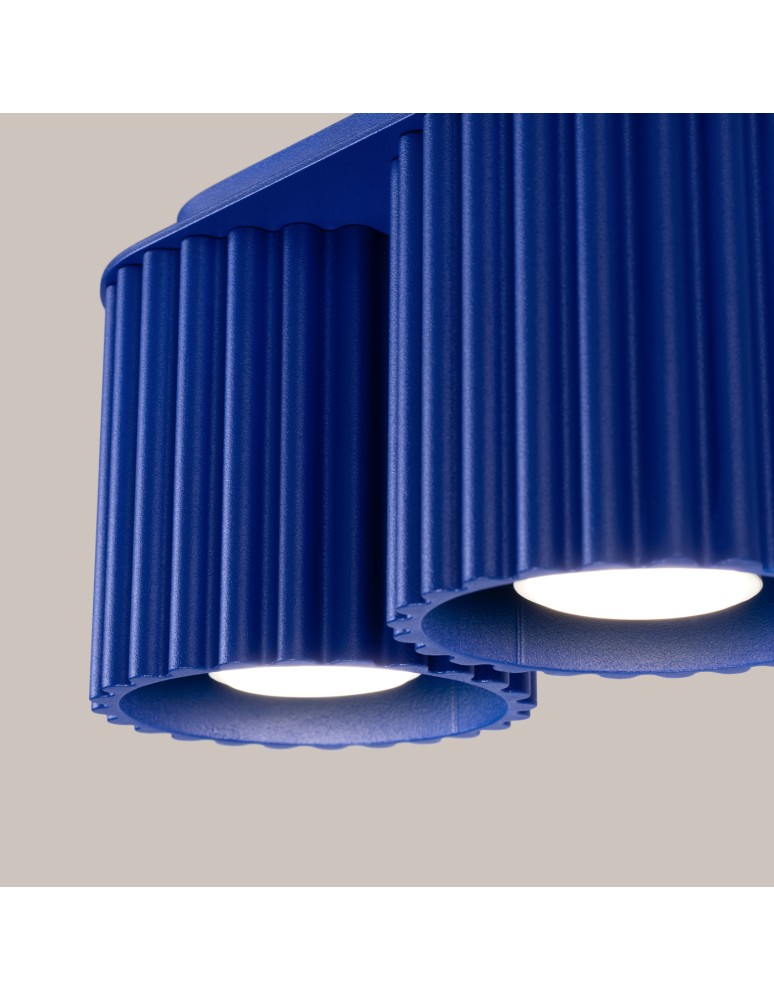 Ceiling lamps - Sollux Plafond AURA 2 ultramarine GU10 SL.1810 - product kolory-swiatla.pl 4