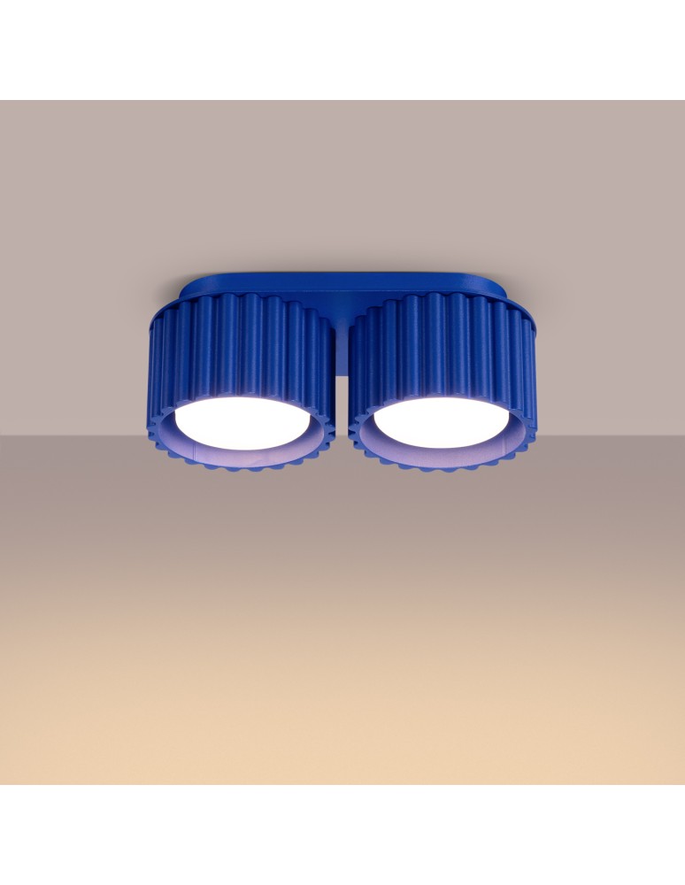 Sollux Plafon AURA 2 ultramaryna Gx53 SL.1813