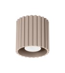 Ceiling lamps - Sollux Plafond AURA 1 taupe GU10 SL.1814 - product 1