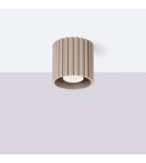 Ceiling lamps - Sollux Plafond AURA 1 taupe GU10 SL.1814 - product 2