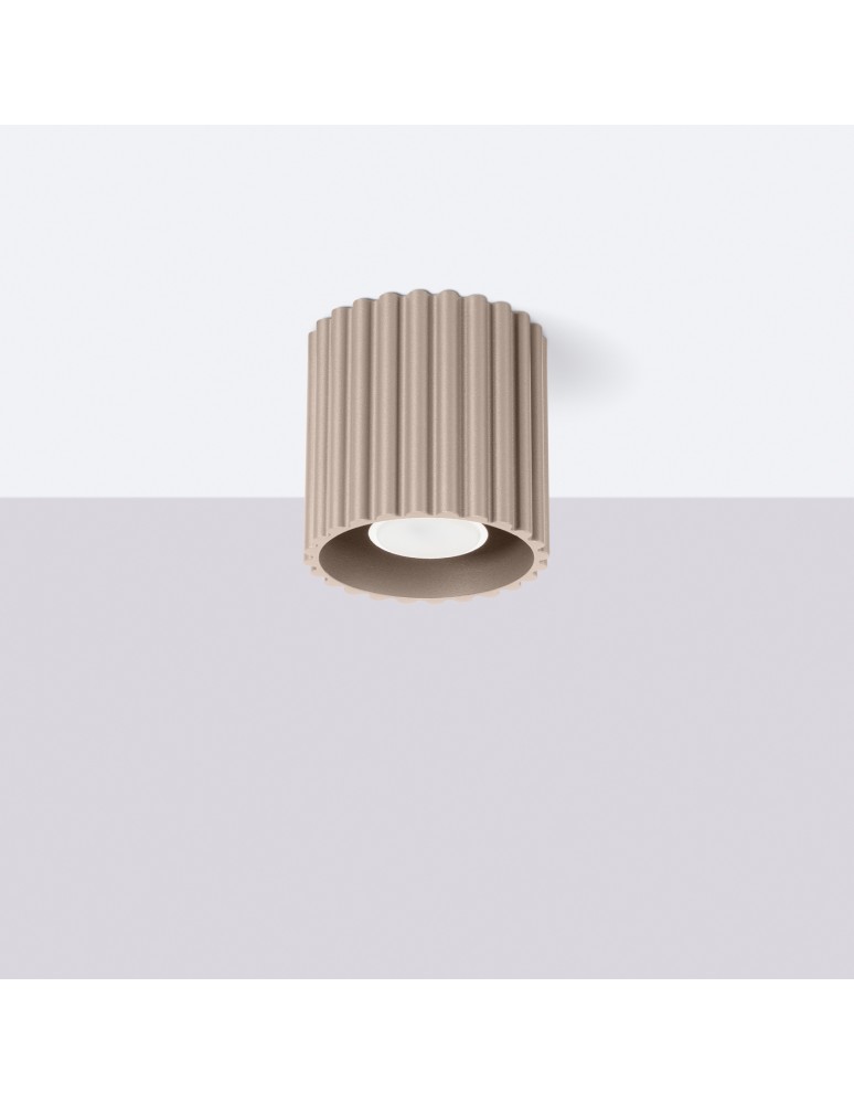 Ceiling lamps - Sollux Plafond AURA 1 taupe GU10 SL.1814 - product kolory-swiatla.pl 2