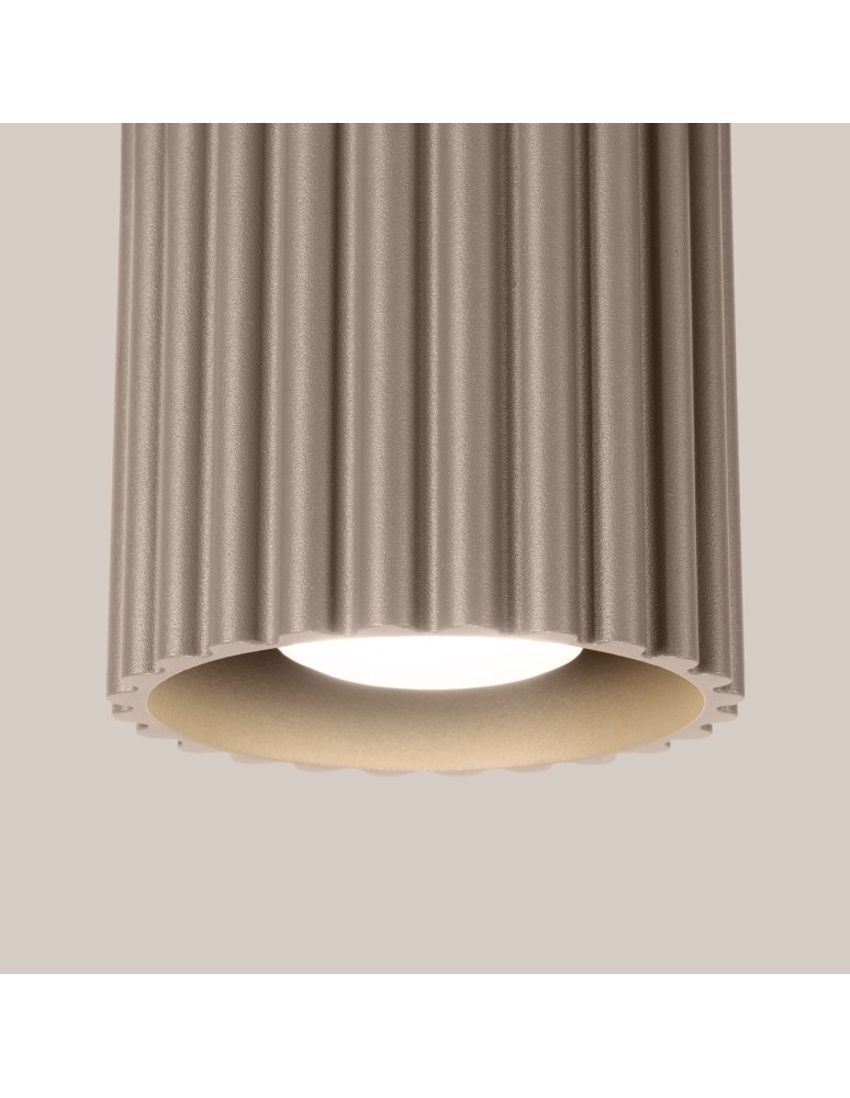 Ceiling lamps - Sollux Plafond AURA 1 taupe GU10 SL.1814 - product kolory-swiatla.pl 4