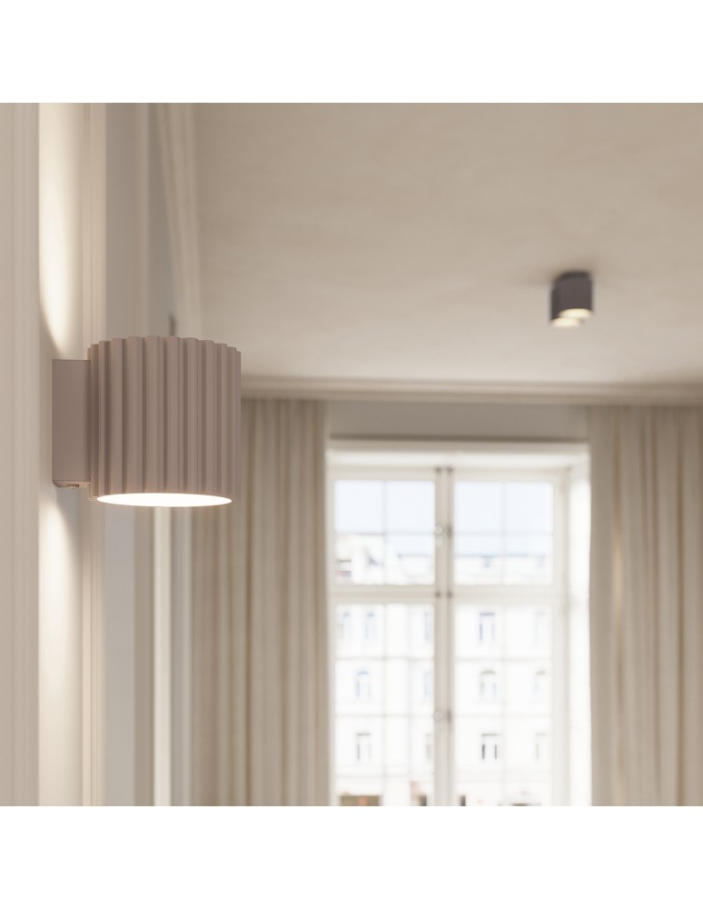 Ceiling lamps - Sollux Plafond AURA 1 taupe GU10 SL.1814 - product kolory-swiatla.pl 11