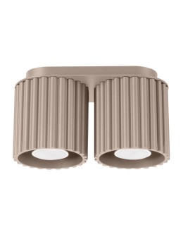 Sollux Plafond AURA 2 taupe GU10 SL.1815