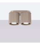 Sollux Plafon AURA 2 taupe GU10 SL.1815