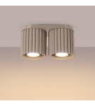 Sollux Plafon AURA 2 taupe GU10 SL.1815