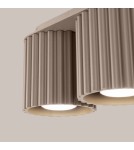 Sollux Plafon AURA 2 taupe GU10 SL.1815