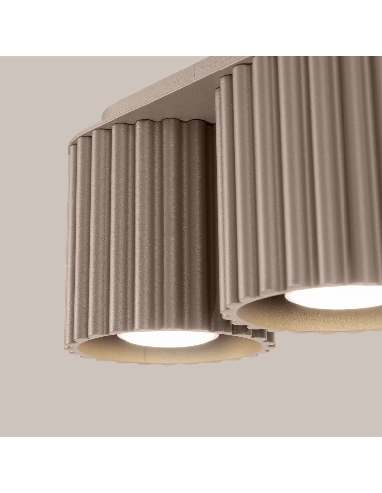 Sollux Plafon AURA 2 taupe GU10 SL.1815