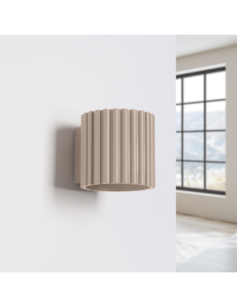 Wall lamps - Sollux Wall lamp AURA taupe G9 SL.1816 - product kolory-swiatla.pl 2