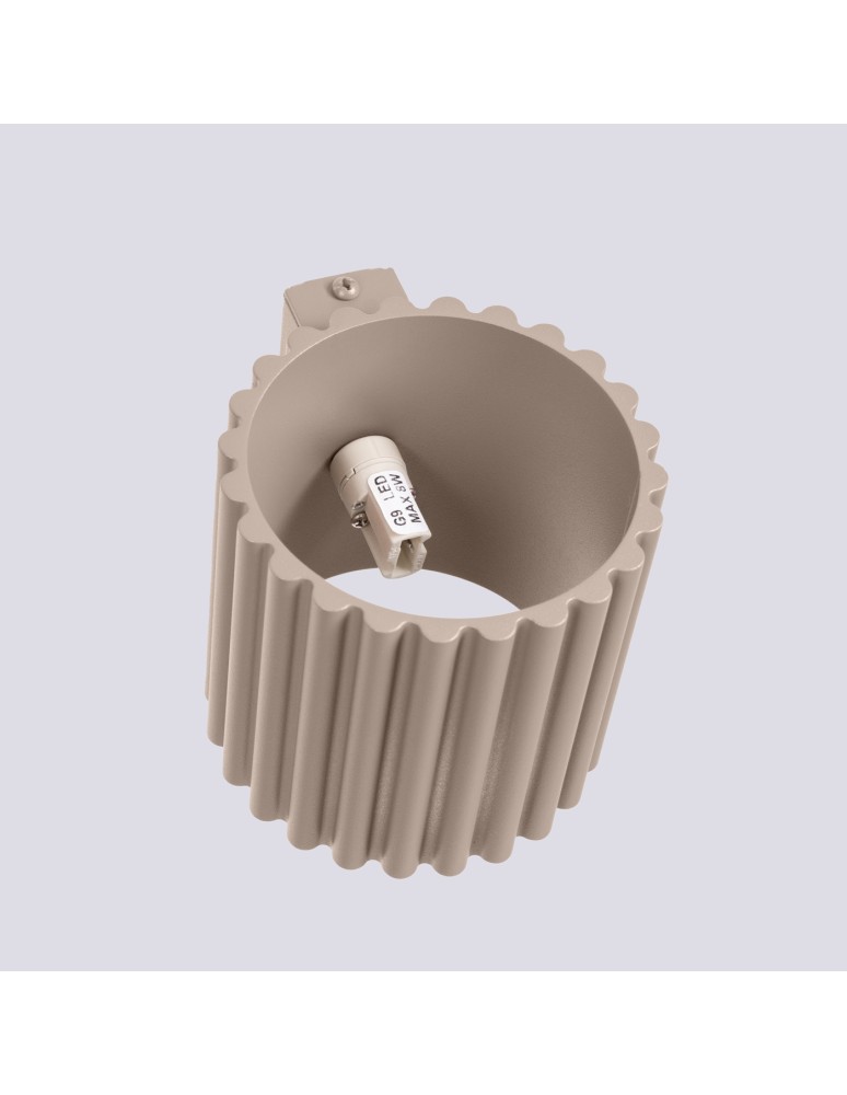 Wall lamps - Sollux Wall lamp AURA taupe G9 SL.1816 - product kolory-swiatla.pl 7