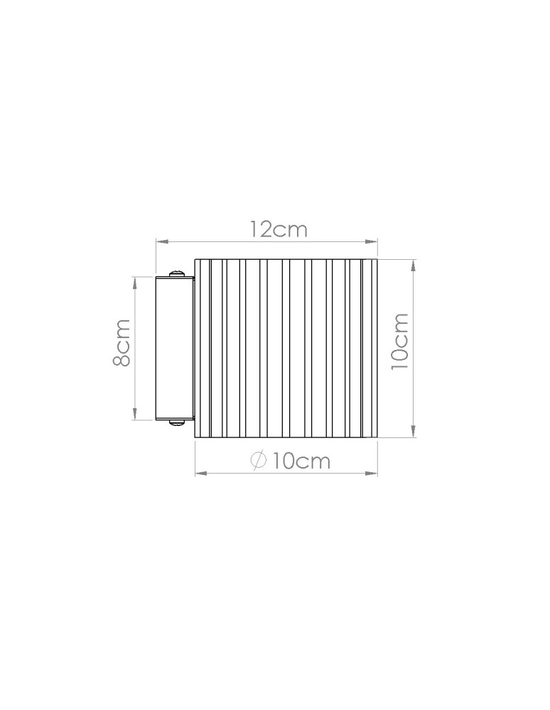 Wall lamps - Sollux Wall lamp AURA taupe G9 SL.1816 - product kolory-swiatla.pl 9