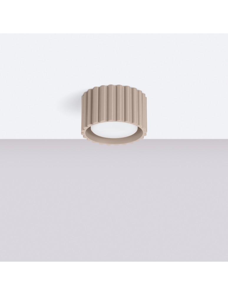 Ceiling lamps - Sollux Plafond AURA 1 taupe Gx53 SL.1817 - product kolory-swiatla.pl 2