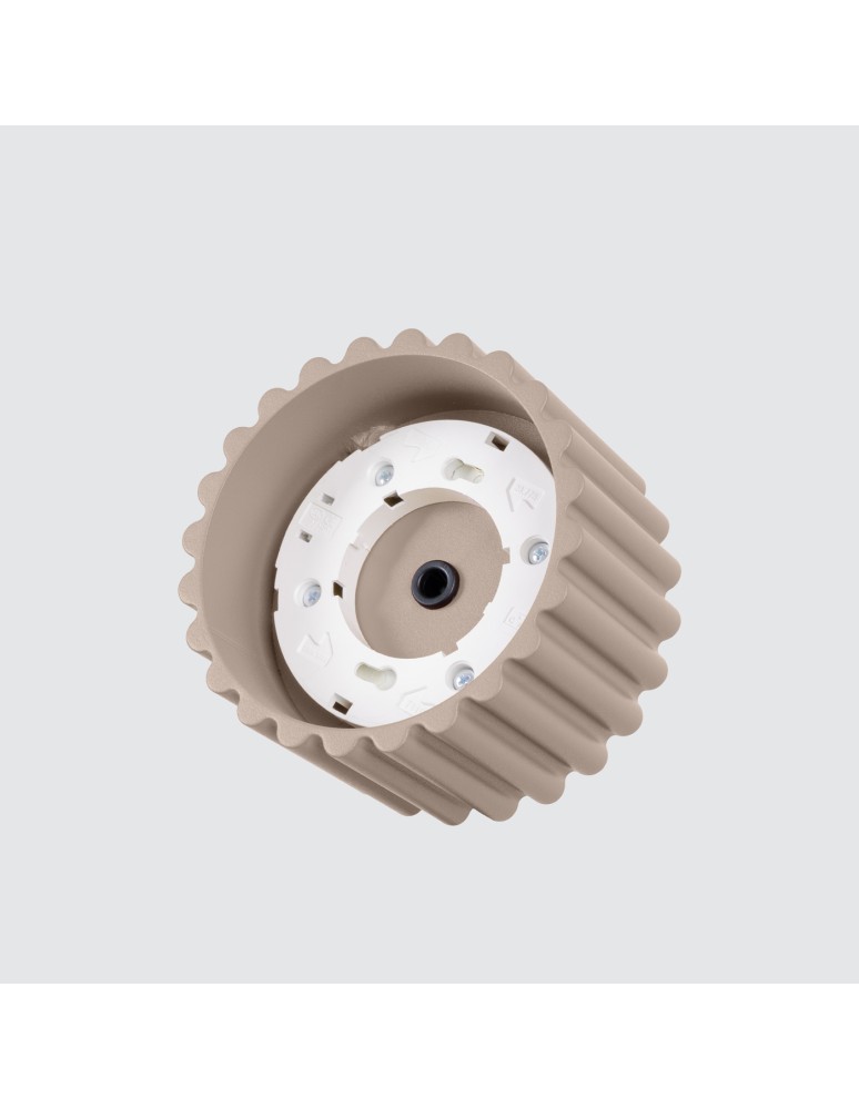 Ceiling lamps - Sollux Plafond AURA 1 taupe Gx53 SL.1817 - product kolory-swiatla.pl 5