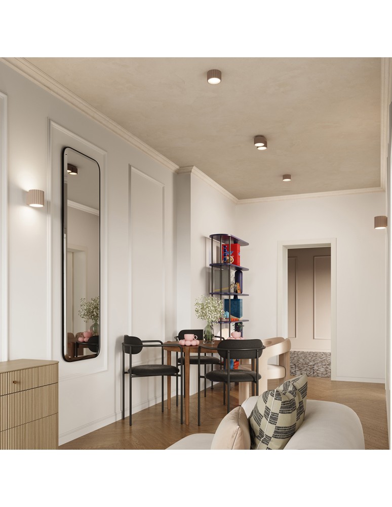 Ceiling lamps - Sollux Plafond AURA 1 taupe Gx53 SL.1817 - product kolory-swiatla.pl 10