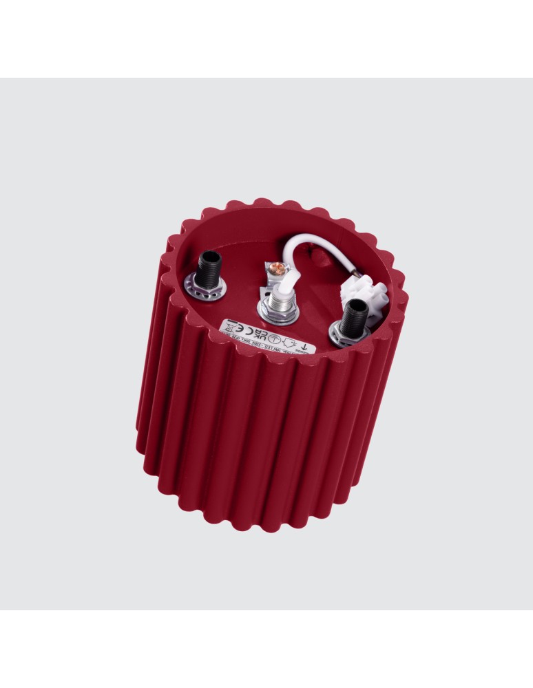 Ceiling lamps - Sollux Plafond AURA 1 burgundy GU10 SL.1819 - product kolory-swiatla.pl 6