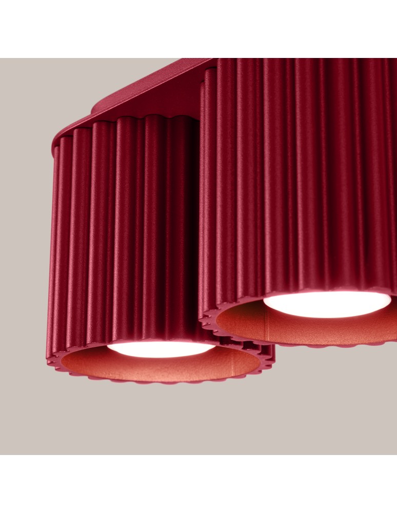 Sollux Plafon AURA 2 burgund GU10 SL.1820