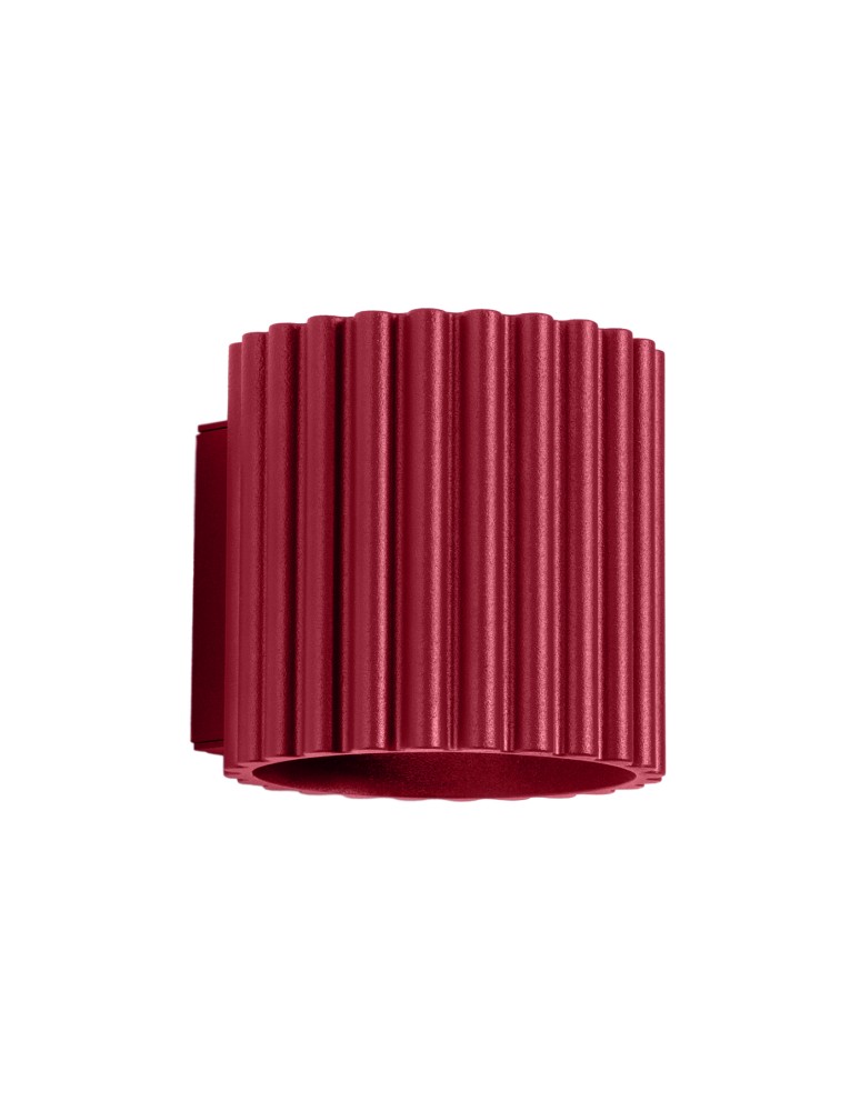 Wall lamps - Sollux Wall lamp AURA burgundy G9 SL.1821 - product kolory-swiatla.pl 1