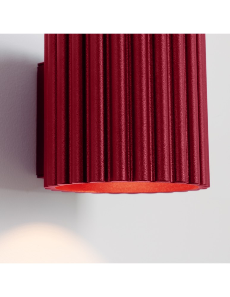 Wall lamps - Sollux Wall lamp AURA burgundy G9 SL.1821 - product kolory-swiatla.pl 4