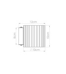 Wall lamps - Sollux Wall lamp AURA burgundy G9 SL.1821 - product 9