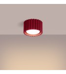 Ceiling lamps - Sollux Plafond AURA 1 burgundy Gx53 SL.1822 - product 3