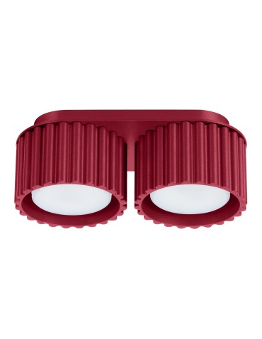 Sollux Plafon AURA 2 burgund Gx53 SL.1823