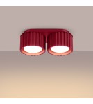 Sollux Plafon AURA 2 burgund Gx53 SL.1823