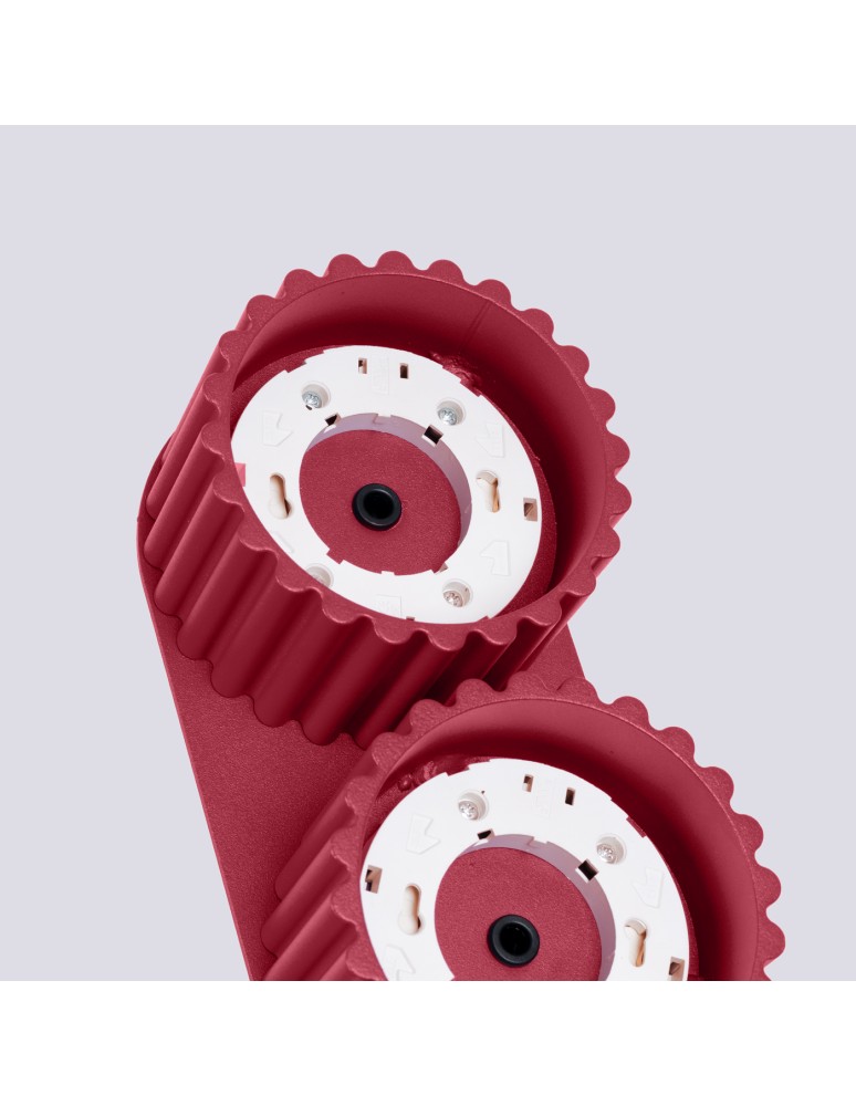 Ceiling lamps - Sollux Plafond AURA 2 burgundy Gx53 SL.1823 - product kolory-swiatla.pl 5