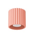 Ceiling lamps - Sollux Plafond AURA 1 peach GU10 SL.1824 - product 1