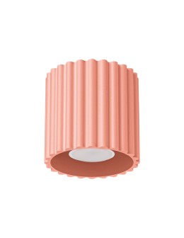 Sollux Plafon AURA 1 brzoskwiniowy GU10 SL.1824