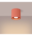 Sollux Plafon AURA 1 brzoskwiniowy GU10 SL.1824