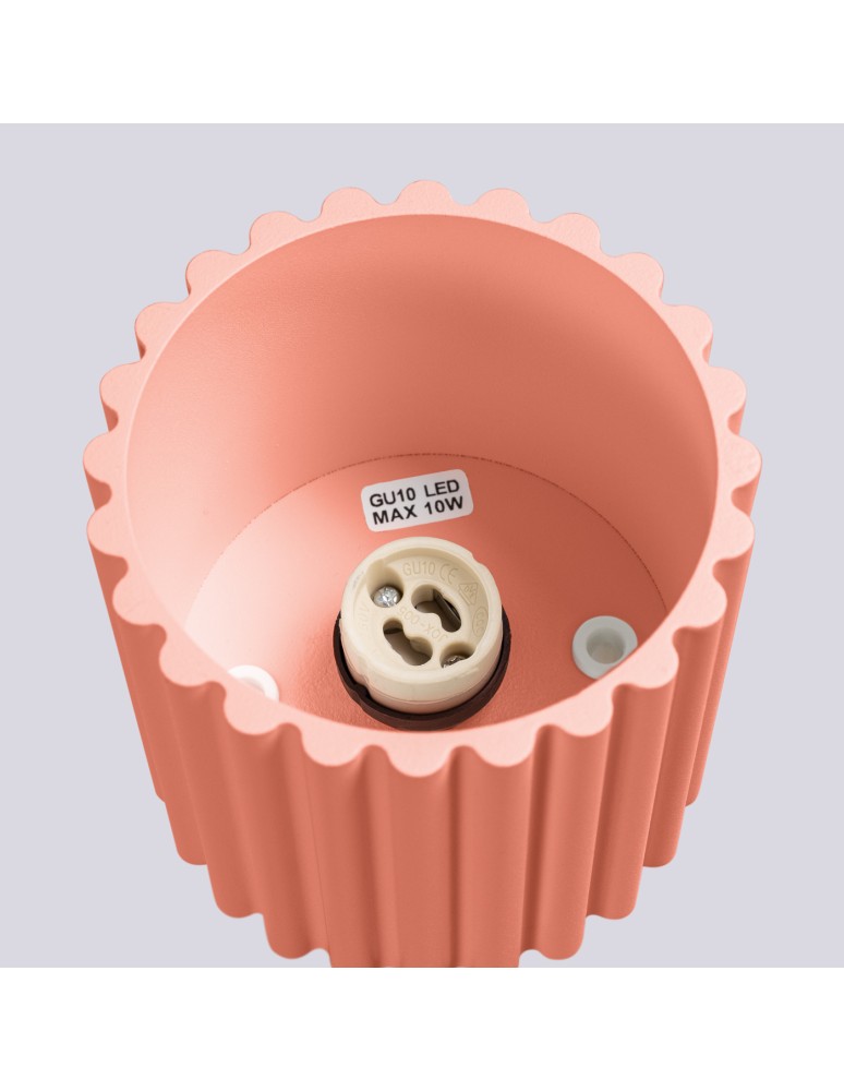 Ceiling lamps - Sollux Plafond AURA 1 peach GU10 SL.1824 - product kolory-swiatla.pl 5