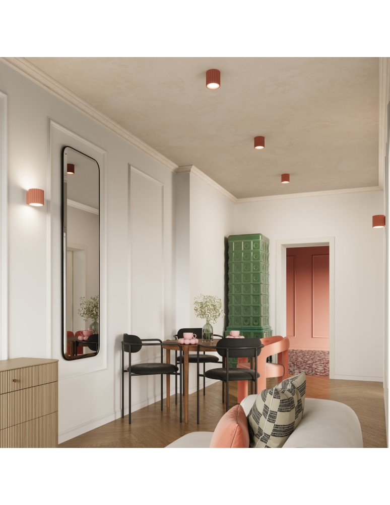 Ceiling lamps - Sollux Plafond AURA 1 peach GU10 SL.1824 - product kolory-swiatla.pl 10