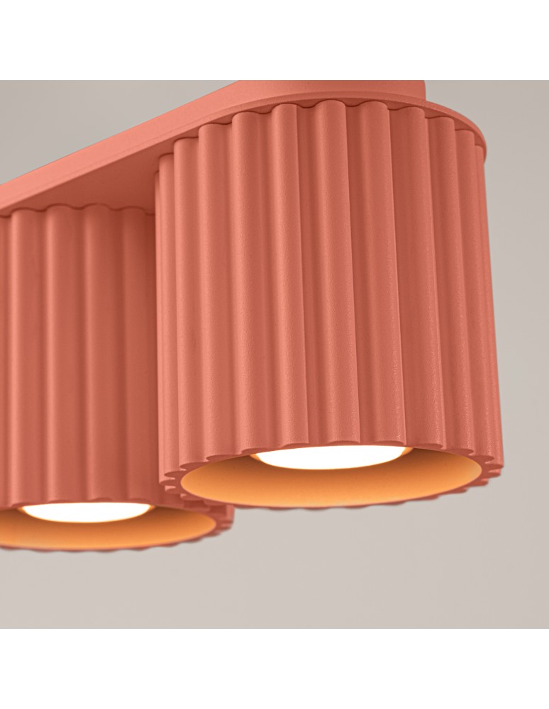 Ceiling lamps - Sollux Plafond AURA 2 peach GU10 SL.1825 - product kolory-swiatla.pl 4