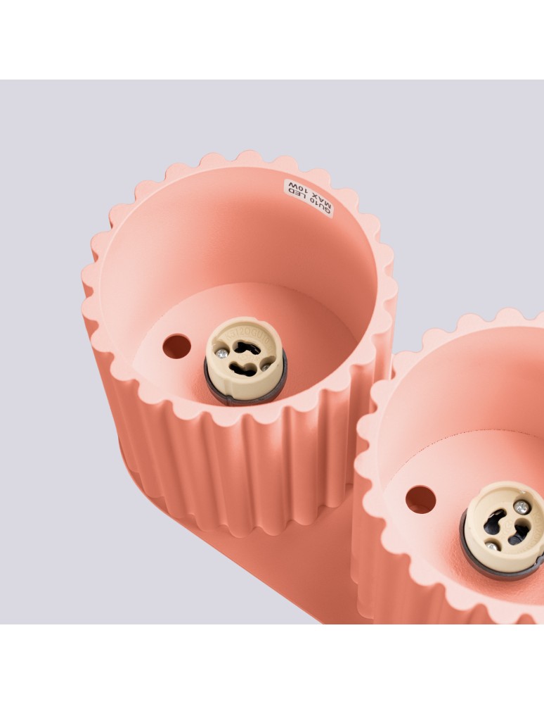 Ceiling lamps - Sollux Plafond AURA 2 peach GU10 SL.1825 - product kolory-swiatla.pl 5