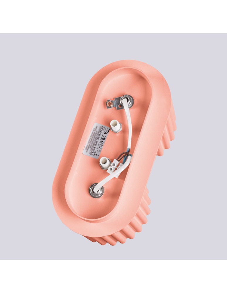 Sollux Plafon AURA 2 brzoskwiniowy GU10 SL.1825