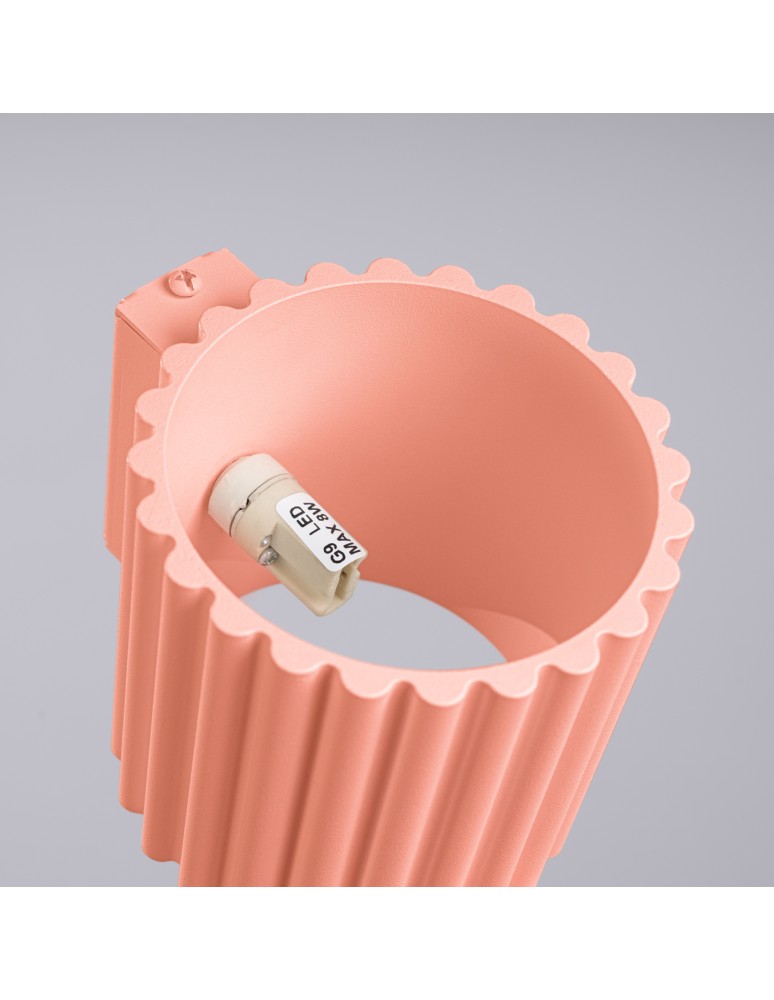 Wall lamps - Sollux Wall lamp AURA peach G9 SL.1826 - product kolory-swiatla.pl 6