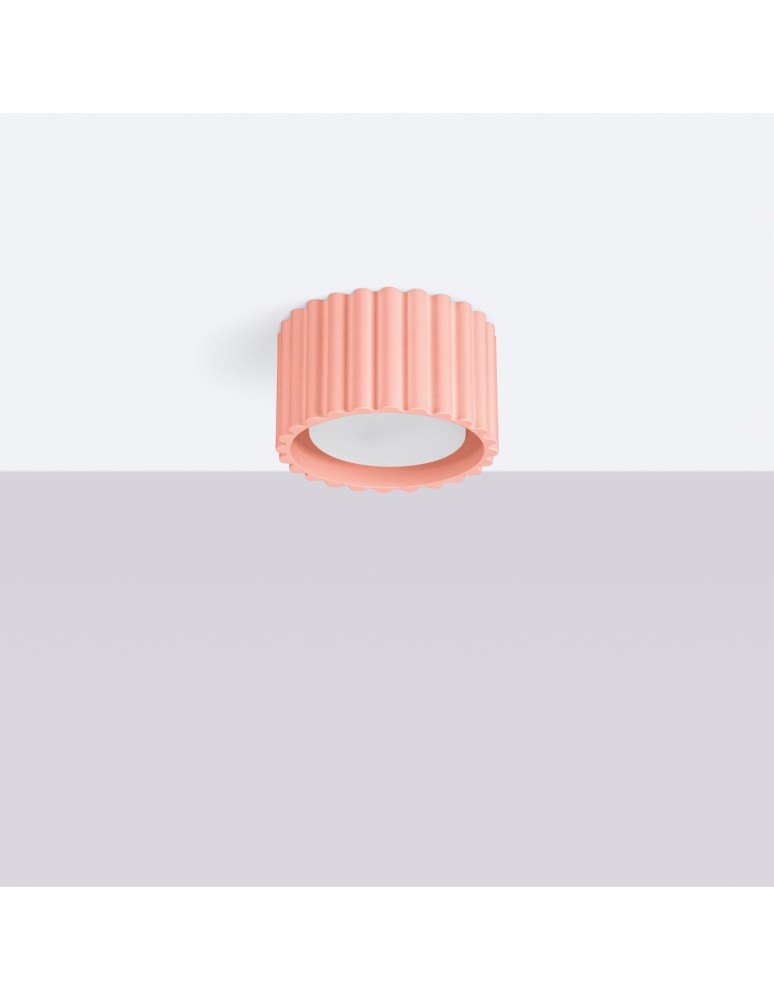 Ceiling lamps - Sollux Plafond AURA 1 peach Gx53 SL.1827 - product kolory-swiatla.pl 2