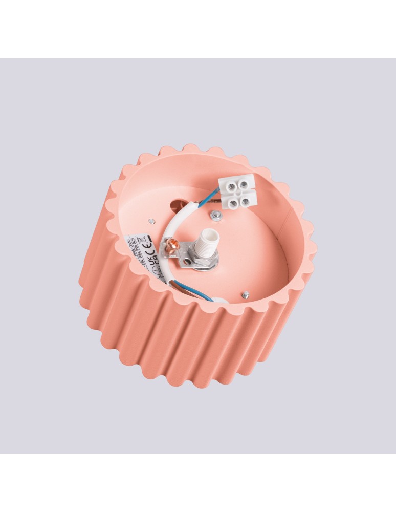 Sollux Plafon AURA 1 brzoskwiniowy Gx53 SL.1827